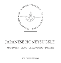 Load image into Gallery viewer, Japanese Honeysuckle. - The Burnt Wick Co
